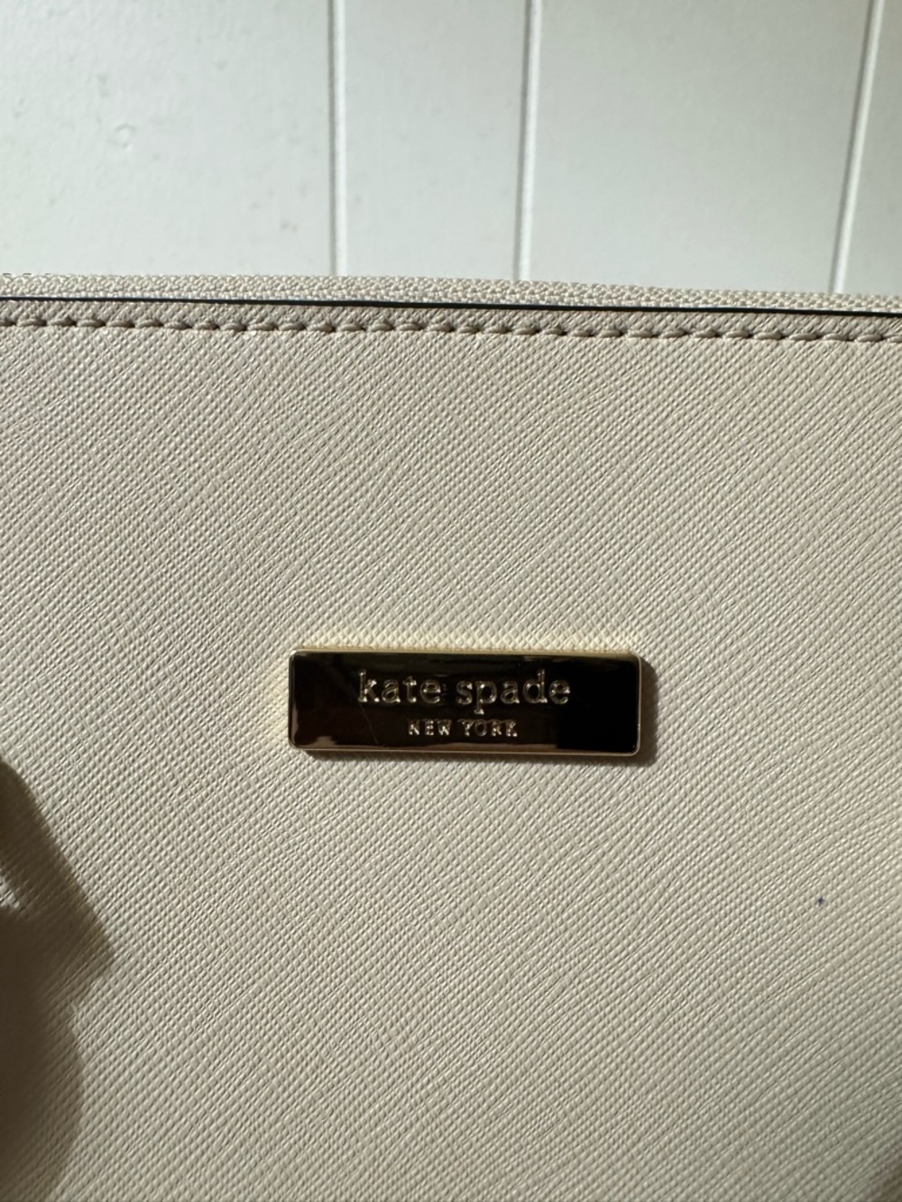 Kate Spade Tilden Place Pippa Almondine/Black Handbag - Picture 5 of 11